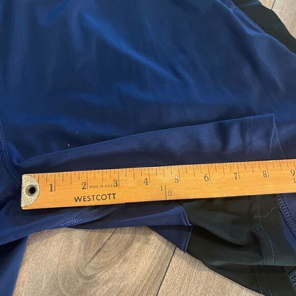 Nike Navy Athletic Workout Running shorts Men Large Bin G-39 - Picture 4 of 6